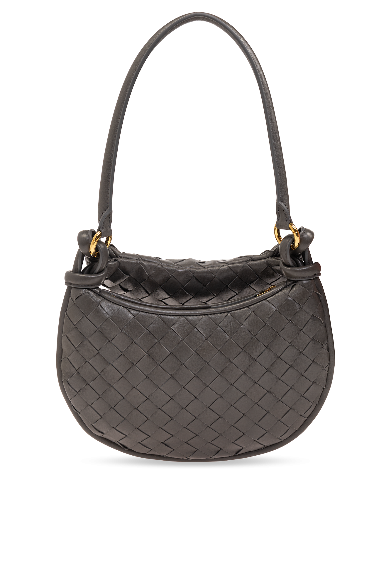 Grey 'Gemelli Mini' shoulder bag Bottega Veneta - Vitkac Italy